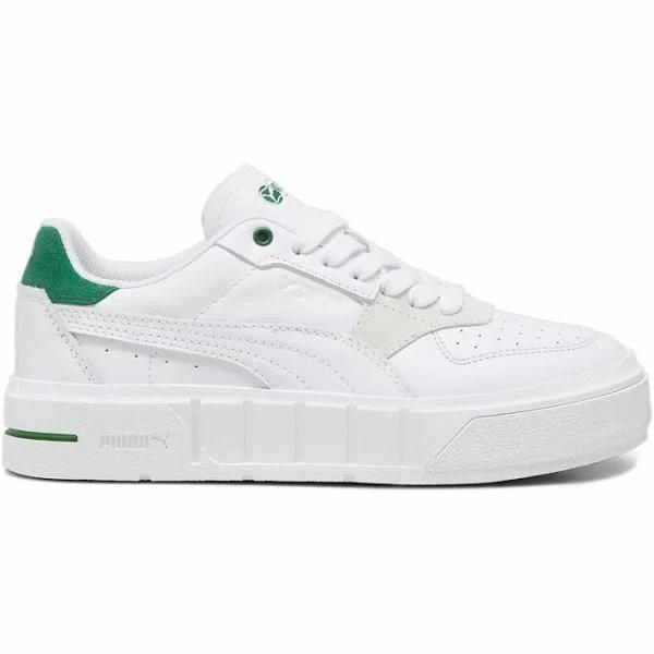 Cali Court Match Sneakers Women in White/Archive Green, Size 9 by Puma