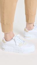 Cali Court Match Sneakers Women in White/Granola, Size 10.5 by Puma