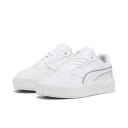 Cali Court Pop Women's Sneakers in White/Eucalyptus, Size 10 by Puma