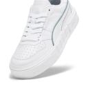 Cali Court Pop Women's Sneakers in White/Eucalyptus, Size 10 by Puma