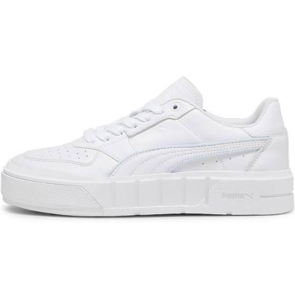 Cali Court Pop Women's Sneakers in White/Icy Blue, Size 9.5 by Puma
