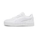Cali Court Pop Women's Sneakers in White/Icy Blue, Size 9 by Puma