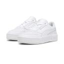 Cali Court Pop Women's Sneakers in White/Icy Blue, Size 9 by Puma