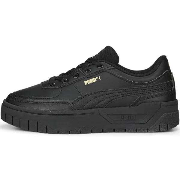 Cali Dream Women's Leather Sneakers in Black, Size 9.5 by Puma