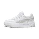 Cali Dream Women's Leather Sneakers in White/Feather Gray, Size 8.5 by Puma