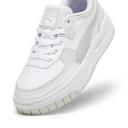 Cali Dream Women's Leather Sneakers in White/Feather Gray, Size 8.5 by Puma