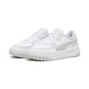 Cali Dream Women's Leather Sneakers in White/Feather Gray, Size 8.5 by Puma