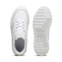 Cali Dream Women's Leather Sneakers in White/Feather Gray, Size 8.5 by Puma