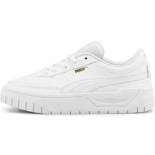 Cali Dream Women's Leather Sneakers in White, Size 8 by Puma