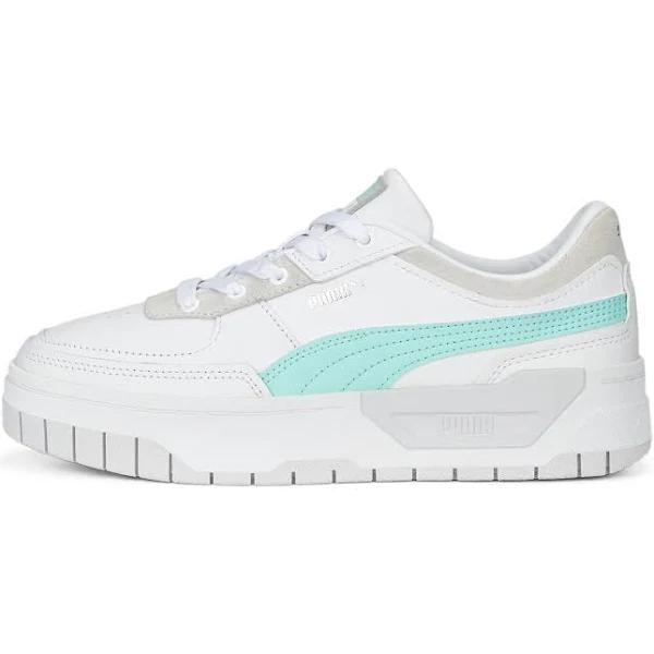 Cali Dream Women's Sneakers in White/Feather Gray/Mint, Size 10.5 by Puma