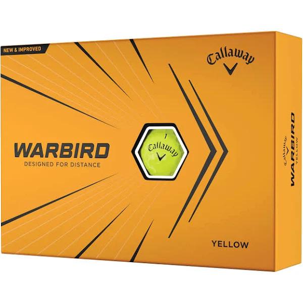 Callaway 2021 Warbird Golf Balls - Yellow