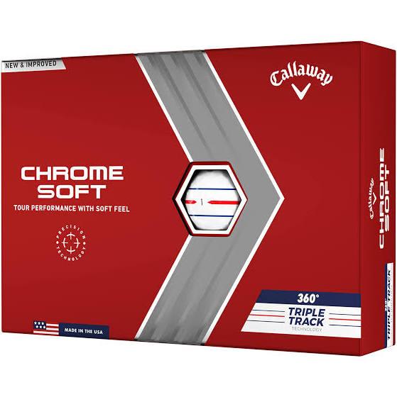 Callaway Chrome Soft 360 Triple Track Golf Balls