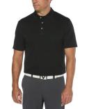 Callaway Ventilated Classic Jacquard Polo Shirt - Rapture Rose Heather - Size: M