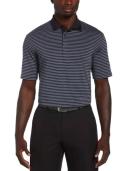 Callaway Ventilated Classic Jacquard Polo Shirt - Rapture Rose Heather - Size: M