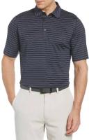 Callaway Ventilated Classic Jacquard Polo Shirt - Rapture Rose Heather - Size: M