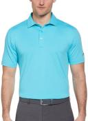 Callaway Ventilated Classic Jacquard Polo Shirt - Rapture Rose Heather - Size: M