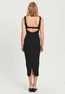Calli - Women's Black Midi Dresses - Cass Midi Dress - Size 10 at The Iconic