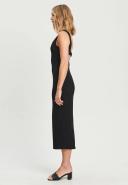 Calli - Women's Black Midi Dresses - Cass Midi Dress - Size 12 at The Iconic