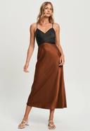 Calli - Women's Black Midi Dresses - Pally Midi Dress - Size 12 at The Iconic
