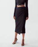 Calli - Women's Black Midi Skirts - Ruth Midi Skirt - Size 16 at The Iconic