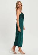 Calli - Women's Green Midi Dresses - Pally Midi Dress - Size 12 at The Iconic