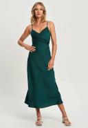 Calli - Women's Green Midi Dresses - Pally Midi Dress - Size 16 at The Iconic