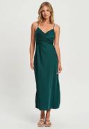 Calli - Women's Green Midi Dresses - Pally Midi Dress - Size 6 at The Iconic