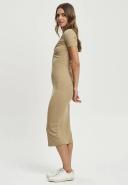 Calli - Women's Neutrals Midi Dresses - Joana Midi Dress - Size 14 at The Iconic
