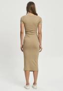 Calli - Women's Neutrals Midi Dresses - Joana Midi Dress - Size 14 at The Iconic