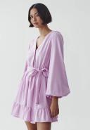 Calli - Women's Purple Mini Dresses - Alea Mini Dress - Size One Size, 12 at The Iconic