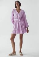 Calli - Women's Purple Mini Dresses - Alea Mini Dress - Size One Size, 12 at The Iconic