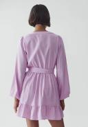 Calli - Women's Purple Mini Dresses - Alea Mini Dress - Size One Size, 12 at The Iconic