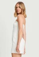 Calli - Women's White Mini Dresses - Baylee Mini Dress - Size 8 at The Iconic