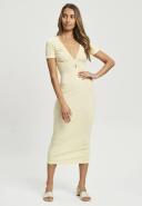 Calli - Women's Yellow Midi Dresses - Joana Midi Dress - Size 16 at The Iconic