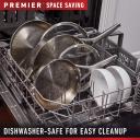 Calphalon Premier Space Saving Stainless Steel 10" Fry Pan