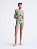 Calvin Klein 1996 Cotton Modern Bikini in Green Mint L