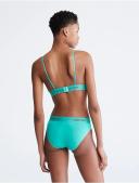 Calvin Klein 1996 Cotton Modern Bikini in Green Mint L