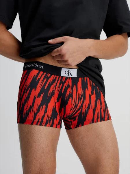 Calvin Klein 1996 Micro Low Rise Trunk in Red XL