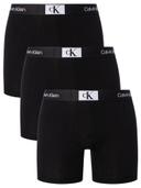 Calvin Klein 3 Pack Brief Mens Boxer Shorts - Black, Black, Black