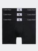 Calvin Klein 3 Pack Brief Mens Boxer Shorts - Black, Black, Black