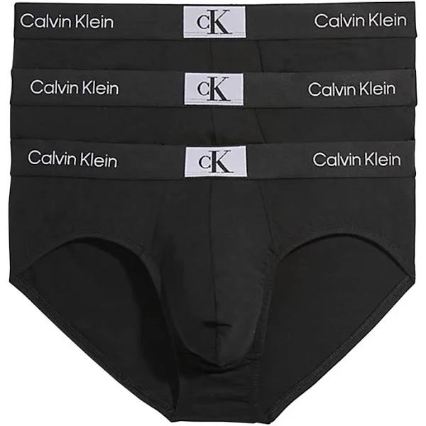 Calvin Klein 3-Pack CK 96 Briefs, Black XX-Large