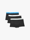 Calvin Klein 3-Pack Cotton-Blend Low-Rise Trunks - S