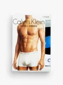 Calvin Klein 3-Pack Cotton-Blend Low-Rise Trunks - S