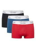 Calvin Klein 3-Pack Cotton-Blend Trunks - S