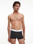 Calvin Klein 3-Pack Cotton-Blend Trunks - S