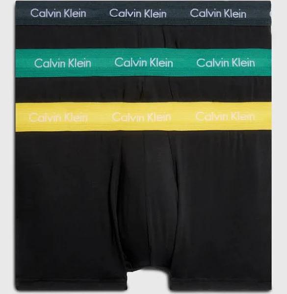 Calvin Klein 3 Pack Low Rise Boxer Shorts Mens, Size M, Multi