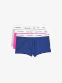 Calvin Klein 3 Pack Low Rise Boxer Shorts Mens, Size S, Multi
