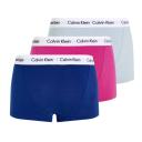 Calvin Klein 3 Pack Low Rise Boxer Shorts Mens, Size S, Multi