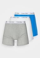Calvin Klein 3 Pack of Cotton Stretch Boxer Briefs in Multi