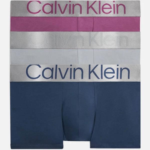 Calvin Klein 3 Pack Steel Boxers, Size M, Multi